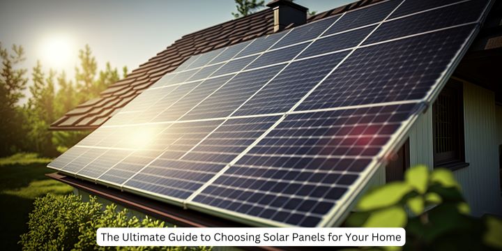 The Ultimate Guide to Choosing Solar Panels for Your Home