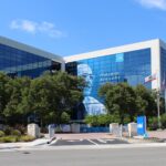 Intel headquarters building in Santa Clara, California
